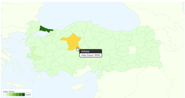 Geo Chart - displayMode: region